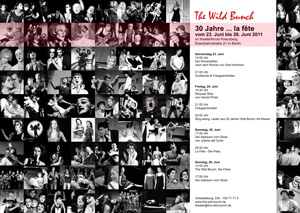 30 Jahre The Wild Bunch
